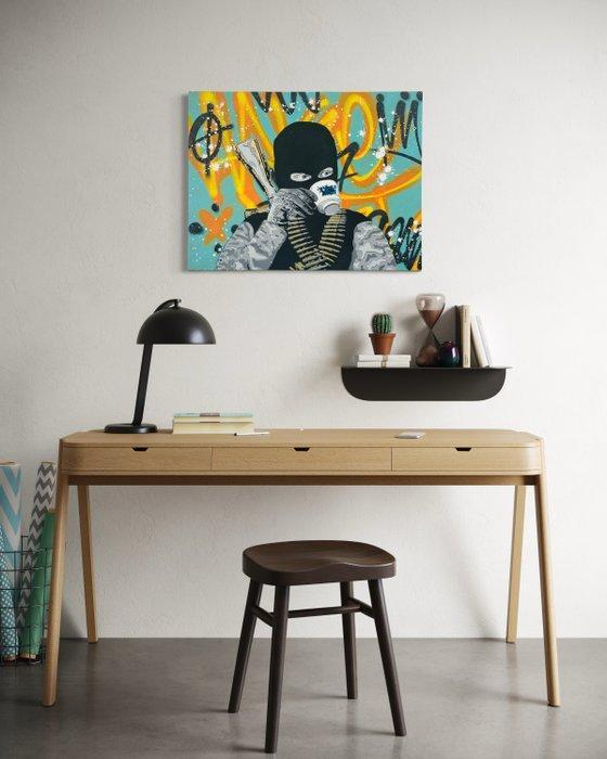 Sinao - Bougie [100% handmade], Antiek en Kunst, Kunst | Schilderijen | Modern