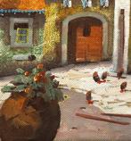 Guido Borelli - polli per strada