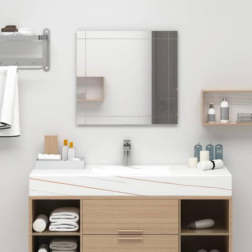 vidaXL Wandspiegel 80x60 cm glas, Huis en Inrichting, Woonaccessoires | Spiegels, Nieuw, Verzenden