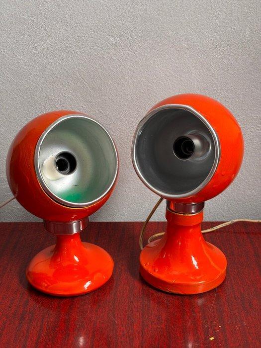 Lampe de table - Métal - Paire de lampes de table, Antiquités & Art, Art | Objets design