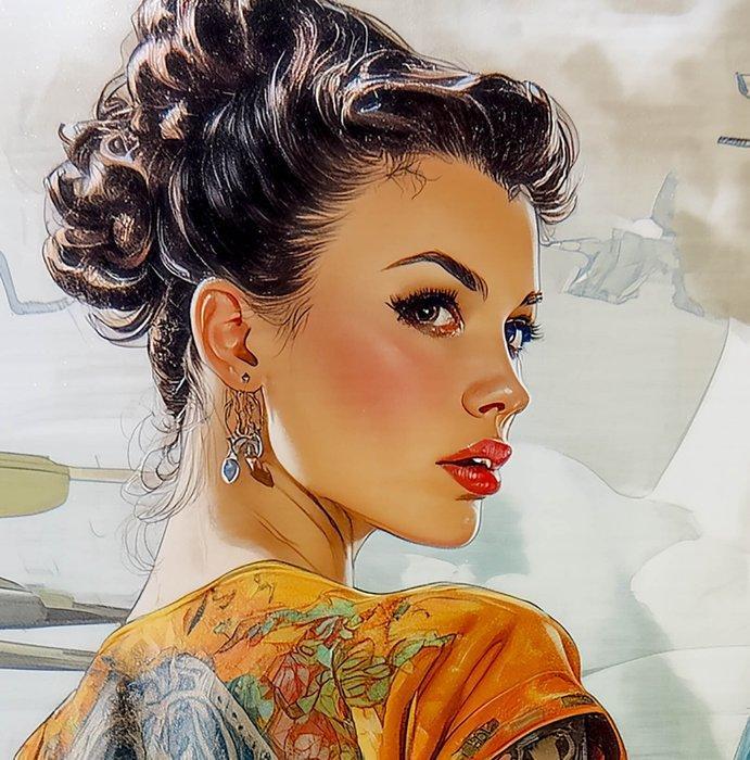 L.A French (1992) / David Law (1967) - Space Airport, Antiek en Kunst, Kunst | Designobjecten