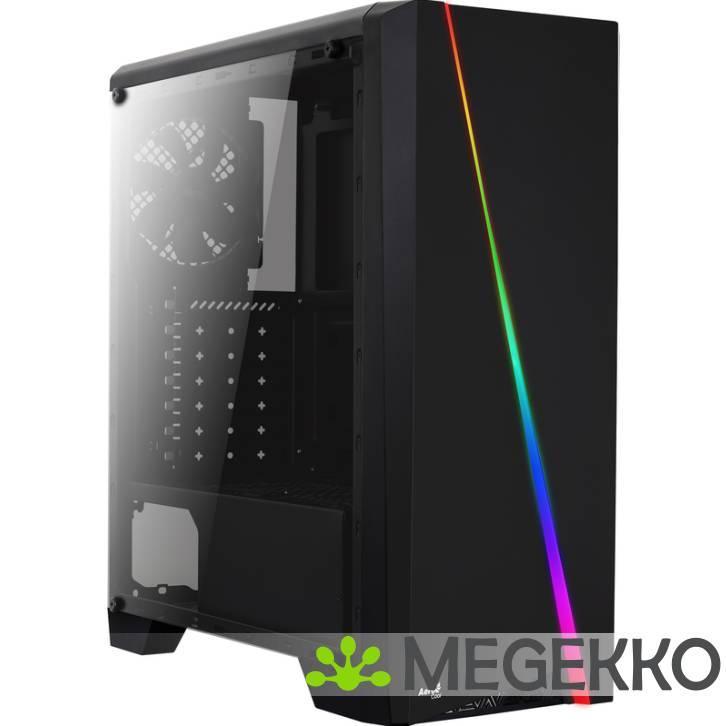 Aerocool Cylon Zwart, Computers en Software, Computerbehuizingen, Nieuw, Verzenden