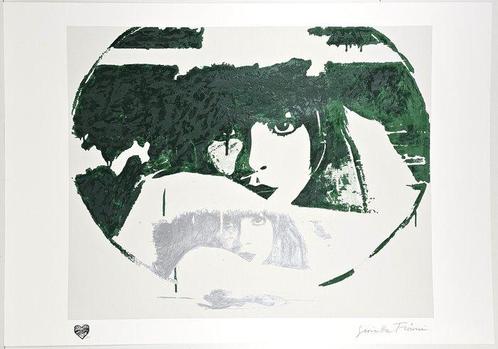 Giosetta Fioroni (1932) - Doppio Liberty Green, Antiek en Kunst, Antiek | Overige Antiek