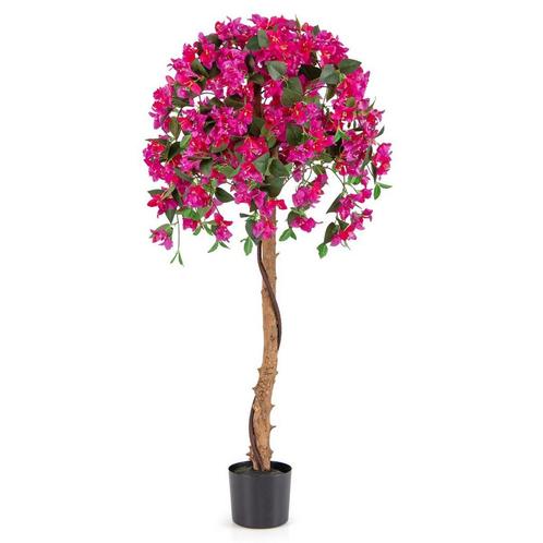 Tweedekans | Coast Kunst Azalea Boom 135 cm Rood – Zijden, Huis en Inrichting, Kamerplanten, Ophalen of Verzenden