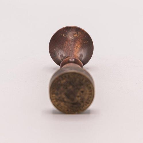 Wax stempel - Brons, Hout - 1850-1900, Antiek en Kunst, Kunst | Niet-Westerse kunst