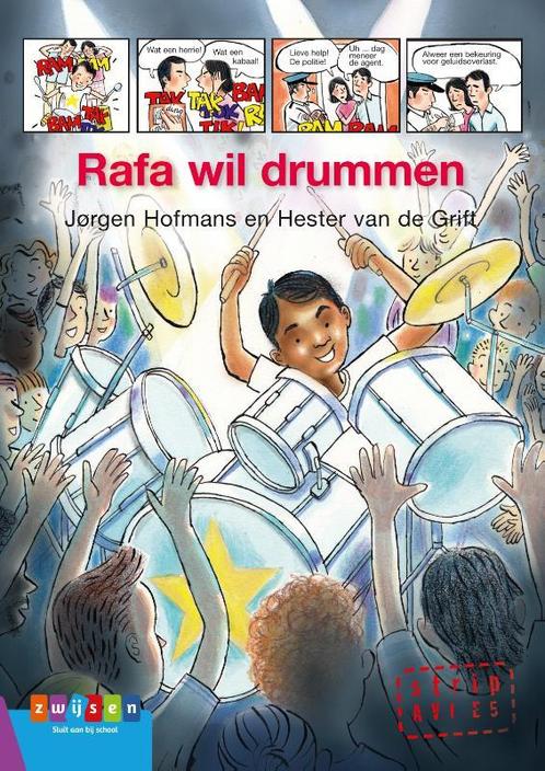 AVI strip  -   Rafa wil drummen 9789048731787, Livres, Livres pour enfants | Jeunesse | Moins de 10 ans, Envoi