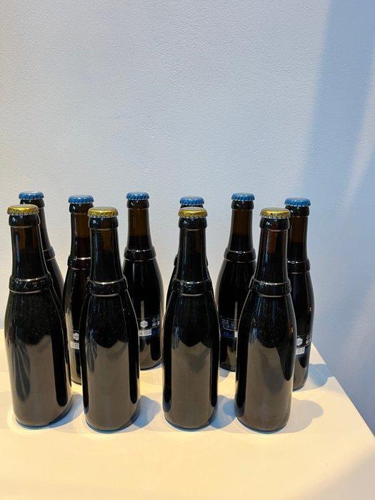 Westvleteren - 12 & 8 met glas - 33cl - 10 flessen, Verzamelen, Wijnen