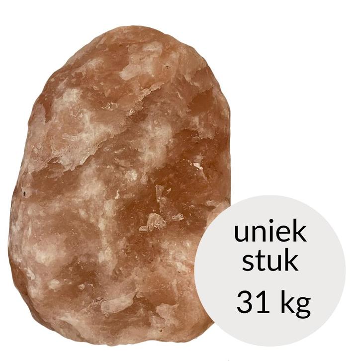 Himalaya Zoutlamp roze 31 kg - uniek stuk, Sport en Fitness, Gezondheidsproducten en Wellness, Ophalen of Verzenden