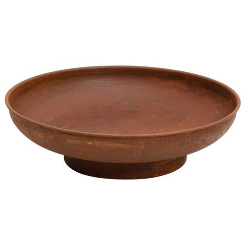vidaXL Vuurplaats 57 cm staal, Huis en Inrichting, Haarden, Nieuw, Verzenden