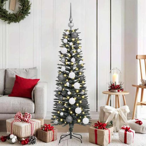vidaXL Kunstkerstboom with Decorative String Lights Groen, Diversen, Kerst, Nieuw, Verzenden