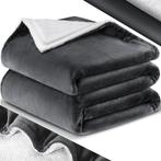 KESSER® Fleece deken Flannel Plaid Sherpa Knuffeldeken Deken, Huis en Inrichting, Verzenden, Nieuw