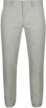 Alberto Lou Chino Linnen Mix Beige maat Maat 52/54 (L) Heren, Maat 52/54 (L), Verzenden, Nieuw, Grijs