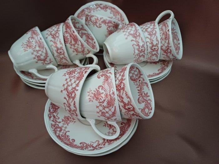 Villeroy & Boch - Tasse et soucoupe (10) - Valeria -, Antiek en Kunst, Antiek | Meubels | Tafels