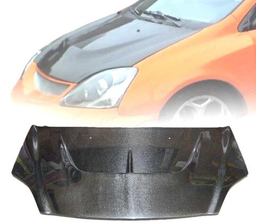 Capot Pour Honda Civic Ep3 Avec Prises D´air 03-05 Carbone, Auto-onderdelen, Carrosserie, Verzenden