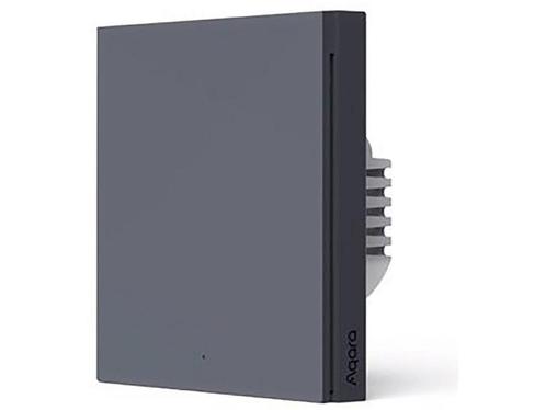 Aqara Smart Wall Switch H1 (Met NUL, Single Rocker) - Grey, Tuin en Terras, Buitenverlichting, Nieuw, Verzenden