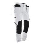 Jobman 2179 pantalon de peintre femme  da36 blanc/noir, Bricolage & Construction