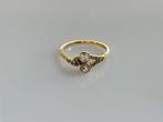 Ring - 14 karaat Geel goud, Witgoud - 0.50ct. tw. - Art Deco, Nieuw