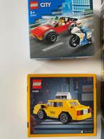 Lego Set - Creator, Icons, City - Politiebureau , Taxi,, Nieuw