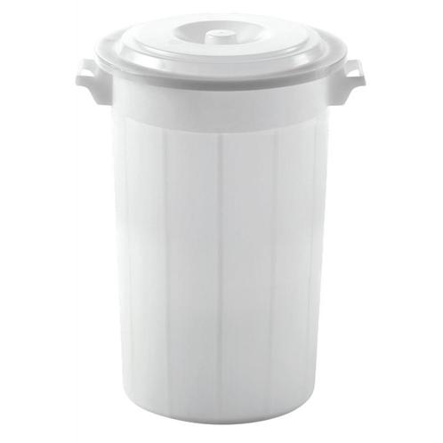 Voederton wit 65cm hoog 100l - kerbl, Dieren en Toebehoren, Stalling en Weidegang