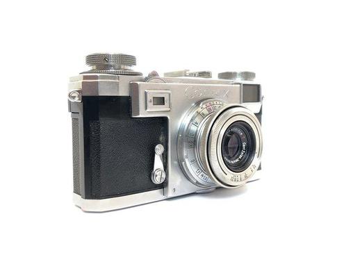 Zeiss Ikon Contax IIa + tessar 5cm f3.5 Analoge camera, Audio, Tv en Foto, Fotocamera's Analoog