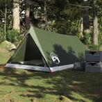 vidaXL Tent 2-persoons waterdicht olijfgroen, Verzenden, Nieuw