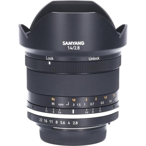 Tweedehands Samyang 14mm f/2.8 MK2 Nikon F (FX) CM3531, Audio, Tv en Foto, Foto | Lenzen en Objectieven, Overige typen, Gebruikt