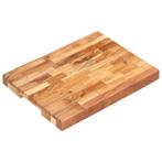 vidaXL Hakblok 40x30x4 cm massief acaciahout, Verzenden, Nieuw