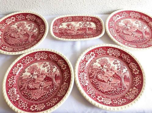 Villeroy&Boch - Rusticana - rot - Essservice für 4 Personen, Antiek en Kunst, Antiek | Meubels | Tafels