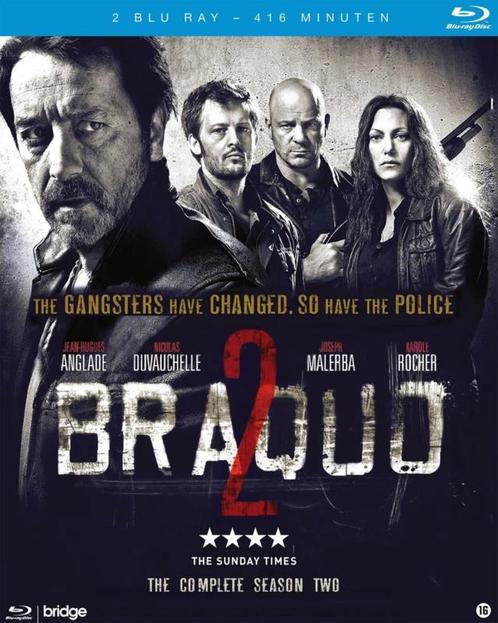 Braquo seizoen 2 (blu-ray tweedehands film), CD & DVD, Blu-ray, Enlèvement ou Envoi