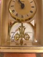 Horloge de table - haller - Vintage - Laiton doré, Cristal -