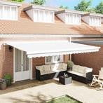 Wit Zonnescherm Doek 500x350 | Retour Deal | 60% Korting!, Tuin en Terras, Zonneschermen, Verzenden, Nieuw