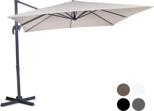 VONROC Zweefparasol Pisogne – Kantelbaar & 360° Draaibaar –, Doe-het-zelf en Bouw, Gereedschap | Overige machines, Ophalen of Verzenden