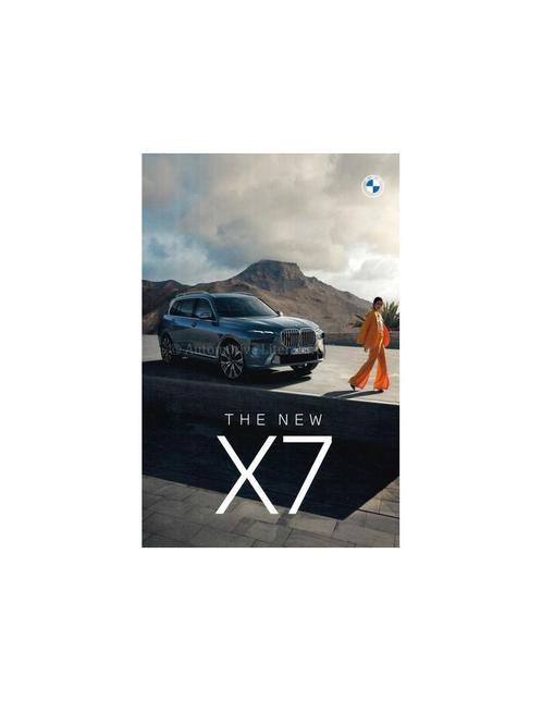 2022 BMW X7 BROCHURE FRANS, Boeken, Auto's | Folders en Tijdschriften