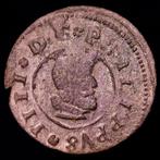 Spanje. Felipe IV. 16 Maravedís Acuñado en la ceca de Madrid, Postzegels en Munten