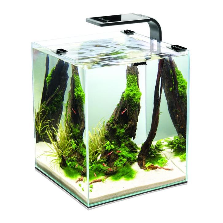 Osaka Shrimp Aquarium Set Nano Cube DAY&NIGHT 30 liter, Dieren en Toebehoren, Vissen | Aquaria en Toebehoren, Leeg aquarium, Nieuw