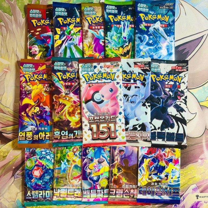 Pokémon - Set of 15 Exclusive Mix of Pokémon Card Packs -, Hobby en Vrije tijd, Verzamelkaartspellen | Pokémon
