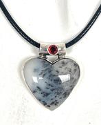 - 925 zilver - Dendriet-Opal - Graniet - Hanger