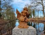 Beeldje - A praying cherub - IJzer (gegoten/gesmeed), Antiek en Kunst, Curiosa en Brocante