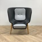 Design De Vorm Pod akoestische fauteuil, grijs - licht grijs, Huis en Inrichting, Stoelen, Gebruikt, Grijs, Eén