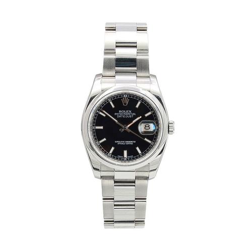Rolex Datejust 36 116200 uit 2000, Handtassen en Accessoires, Horloges | Heren, Verzenden