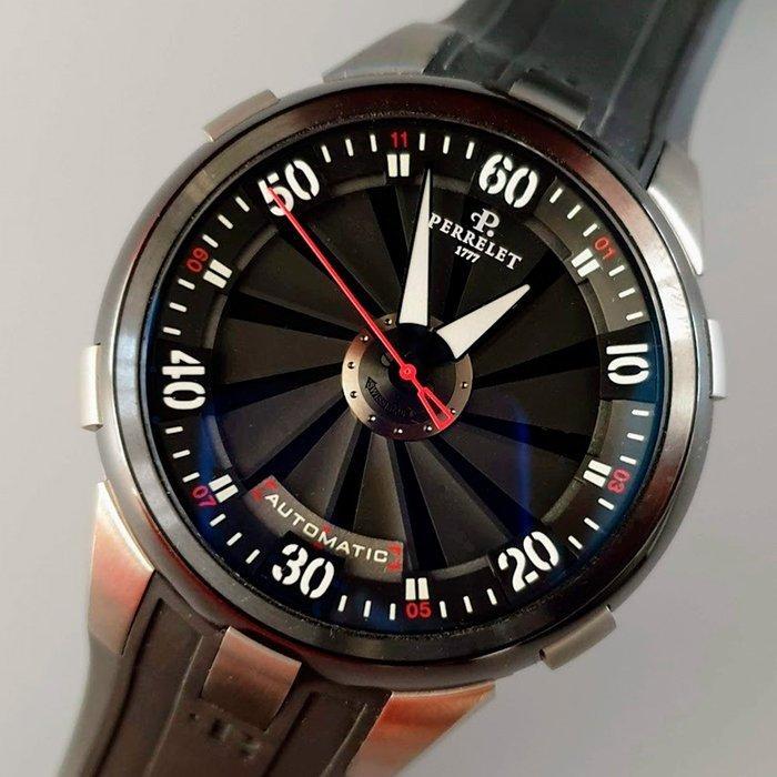 Perrelet - Turbine XL - A1050/1 - Heren - 2010-2020, Handtassen en Accessoires, Horloges | Heren