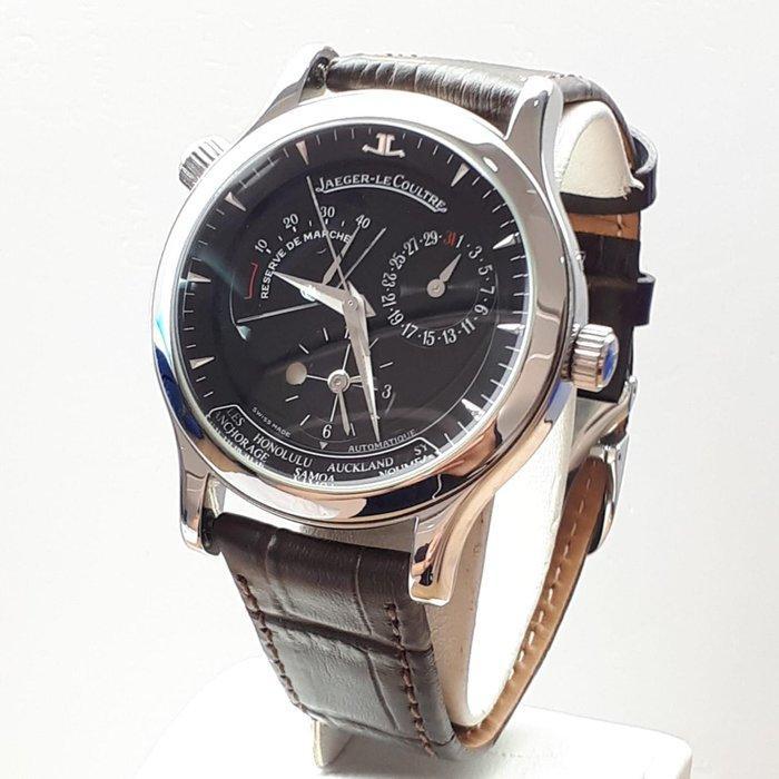 Jaeger-LeCoultre - Master Geographic - 142.8.92.S - Heren -, Handtassen en Accessoires, Horloges | Heren