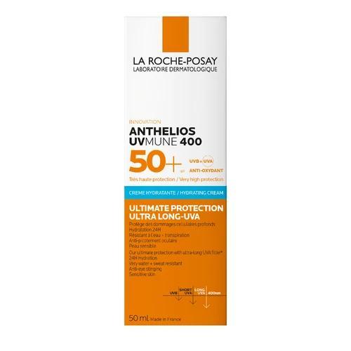 La Roche Posay Anthelios UVmune 400 Hydrating Cream SPF50, Handtassen en Accessoires, Uiterlijk | Gezichtsverzorging, Nieuw, Verzenden