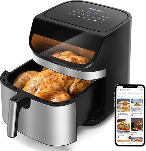 Aigostar Heteluchtfriteuse, XXL, 8,8 liter, Dual Blaze, airf, Huis en Inrichting, Woonaccessoires | Overige, Verzenden