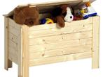NIEUW - Speelgoedkoffer in hout, Kinderen en Baby's, Speelgoed | Buiten | Speeltoestellen, Nieuw, Verzenden