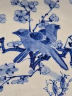 Plat - Chinesische Blau-Weiß-Schale – Porzellan mit Vogel-