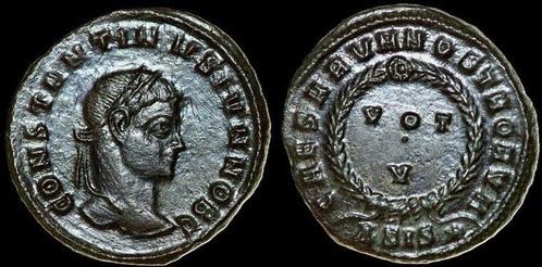 Ad 316-337 n Chr Constantine Ii as Caesar, Ad 316-337 Æ F.., Postzegels en Munten, Munten en Bankbiljetten | Verzamelingen, Verzenden