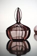 Art déco Ensemble de toilette (2) - Verre, Antiek en Kunst