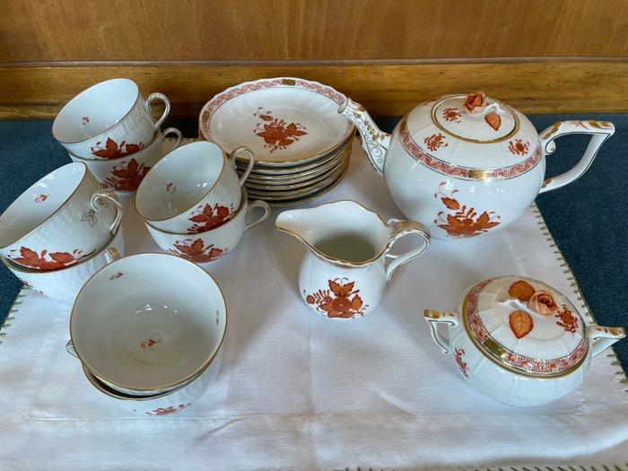 Herend - Theeservies (19) - Apponyi - Porselein, Antiek en Kunst, Antiek | Meubels | Tafels