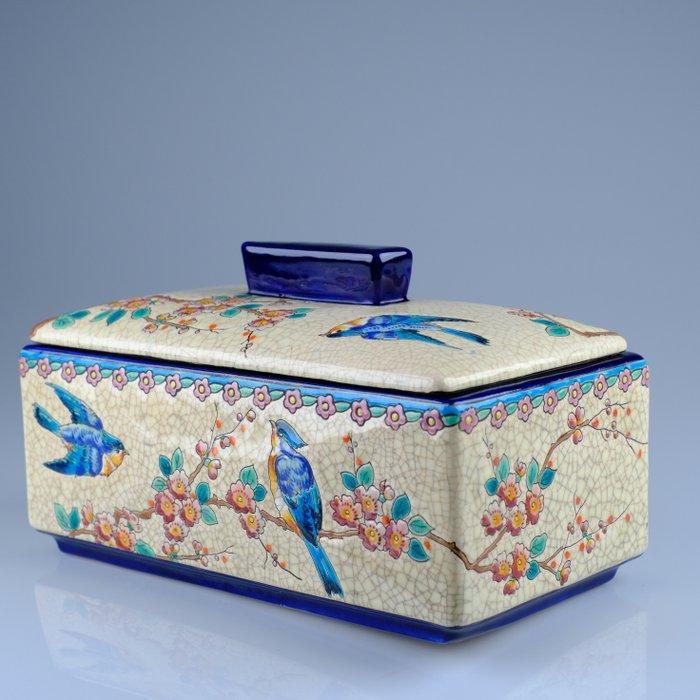 Longwy - Doos - Keramiek - Art déco, Antiek en Kunst, Antiek | Glaswerk en Kristal